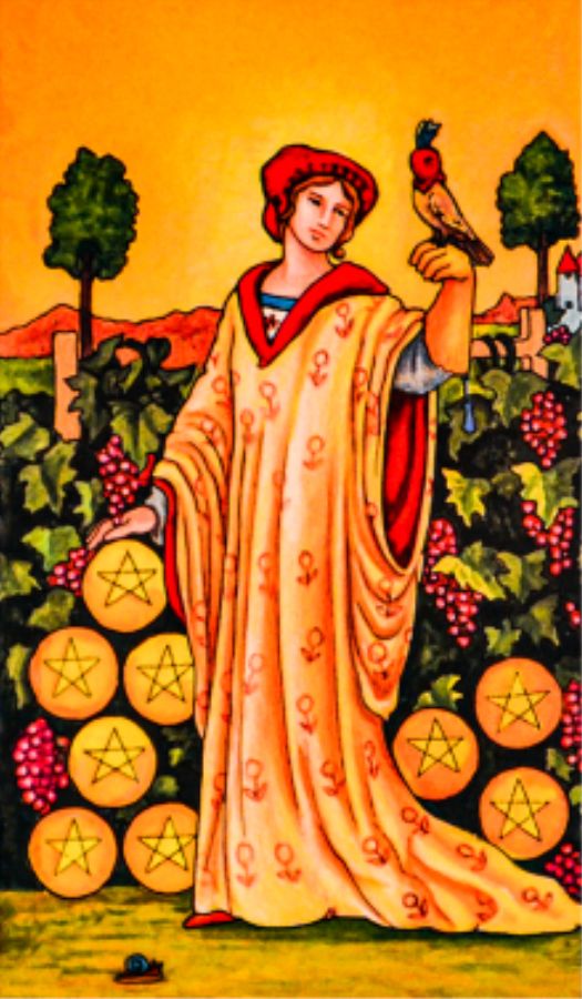 Nine of Pentacles